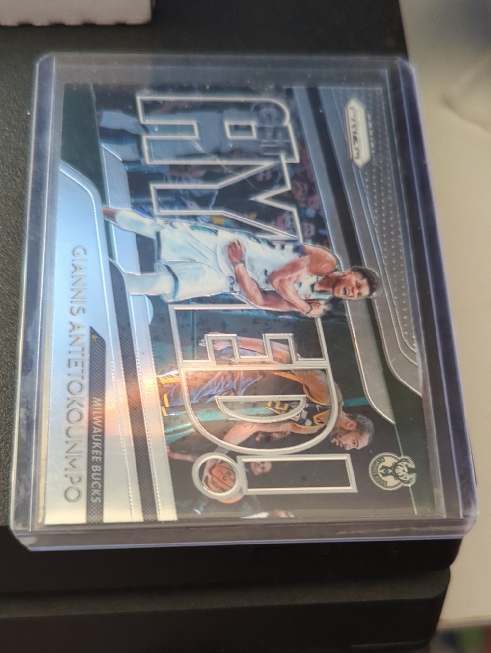 Panini Prizm Giannis Antetokounmpo Silver Basketball Card